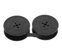 Cinta de máquina de escribir para máquinas de 12-15 mm de ancho - nailon negro y núcleo de plástico, tinta manchada, ~ 5.000 caracteres vida de impresión, compatible con Underw