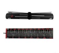 Cinta de medición de peces de 110 cm de largo, diseño impermeable de PVC con doble escala métrica y pulgadas para documentación precisa de captura (110 x 25 cm)