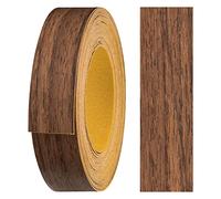 Cinta de melamina autoadhesiva Haggiy para cantos de muebles, sujeción segura sin planchar, para estanterías y placas de nogal Macchiato