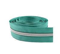 Cinta de nailon de 5 m, número 5, para coser bolsos, reparar prendas y accesorios de bricolaje.,Color 17,N° 5, 5 metros