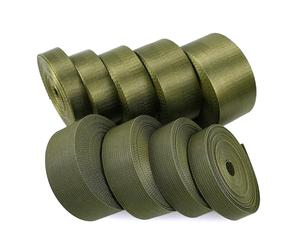 Cinta de Nailon Verde Militar de 5 m (20/25/32/38/50 mm), para Cinturones, eslingas y Correas Decorativas.,32 mm