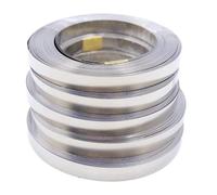 Cinta de Níquel Conector de placa de hoja de níquel for batería de iones de litio 18650, tira niquelada, 0,1 mm, 0,2 mm, máquina de soldadura por puntos de correa de acero, soldador de batería para So