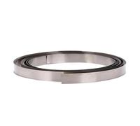 Cinta de Níquel Tira de níquel de batería de acero niquelado, 2M, 0,1x4/5/6/7/8/10mm, for soldadura de níquel de baterías de iones de litio 18650/21700 para Soldadura de Baterías(0.10x4mm 2M)