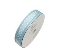 Cinta de Organza de lunares de 2, 5 Cm para manualidades, envoltorio de regalos y accesorios para cabello, suministros para proyectos hechos a mano, cinta para cubierta de boda