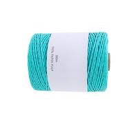 Cinta de papel de rafia para manualidades, 3.28 yardas, 1.5 mm de ancho, cordel de papel de embalaje para envolver bolsas, sombreros, cestas y decoración, hilo de rafia de ganchillo