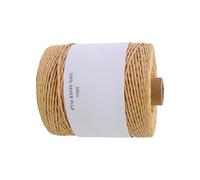 Cinta de papel de rafia para manualidades, 3.28 yardas, 1.5 mm de ancho, cordel de papel de embalaje para envolver bolsas, sombreros, cestas y decoración, hilo de rafia de ganchillo