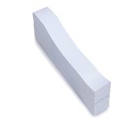Cinta de papel para dinero en efectivo, 19,2 x 2,9 cm, para personal de finanzas, agrupación de efectivo, clasificación de contador y presentación de recibos, uso de cajero, contador, organización