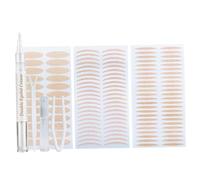 Cinta de párpado, 480 PCS 3 estilos de cabecera de levantador de párpados instantáneos, cinta doble impermeable e invisible para ojos con capucha, ojos caídos, desiguales o monólidos...