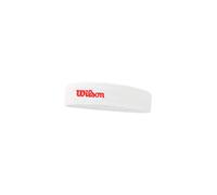 Cinta de pelo de tenis wilson terry logo headband blanco/rojo Talla única