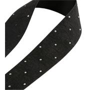 Cinta de plata cepillada de 25 mm y 38 mm de ancho para lazos de pelo hechos a mano, manualidades y costura, 9,1 m (Color4, S)