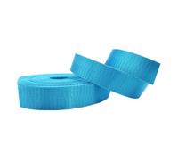 Cinta de poliéster y algodón, Cinta de correa de nailon Multicolor 25-38mm 5-10 yardas for manijas DIY eslingas de equipaje(Sky Blue,38MM x 10 Yard)
