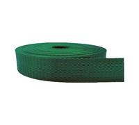 Cinta de poliéster y algodón, Cinta de nailon de 25/38 mm, multicolor, resistente, correa for mochila en espiga, 10 yardas(Green,38MM)