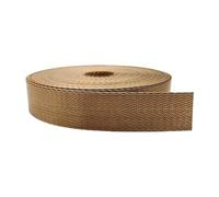 Cinta de poliéster y algodón, Cinta de nailon de 25/38 mm, multicolor, resistente, correa for mochila en espiga, 10 yardas(Khaki,38MM)