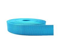 Cinta de poliéster y algodón, Cinta de nailon de 25/38 mm, multicolor, resistente, correa for mochila en espiga, 10 yardas(Sky Blue,38MM)