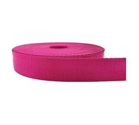 Cinta de poliéster y algodón, Cinta de nailon de 25/38 mm, multicolor, resistente, correa for mochila en espiga, 10 yardas(Rose,38MM)