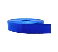 Cinta de poliéster y algodón, Cinta de nailon de 25/38 mm, multicolor, resistente, correa for mochila en espiga, 10 yardas(Blue,25MM)