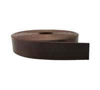 Cinta de poliéster y algodón, Cinta de nailon de 25/38 mm, multicolor, resistente, correa for mochila en espiga, 10 yardas(Coffee,25MM)
