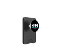 Cinta de prevención del Suicidio Hope Depresión, concienciación sobre el Suicidio PopSockets PopWallet para MagSafe