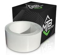 Cinta de protección de marco de bicicleta de 25 mm - Cinta de helicóptero autoadhesiva - Brillo transparente - Diseñado y fabricado específicamente para proteger tu bicicleta de astillas, arañazos y