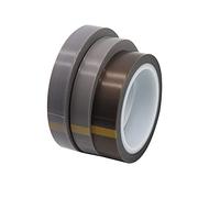 Cinta de PTFE, hojas de cinta adhesiva de silicona de un solo lado, cinta de película resistente al calor, 36 yardas (1 rollo)