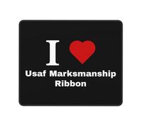 Cinta De Puntería Me Encanta La USAF Mousepad Portátil Mouse Pad Antideslizante Alfombrilla De Ratón para Oficina Gaming Hogar 25X30Cm