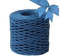 Cinta de rafia genérica, cuerda de rafia, papel de embalaje Cinta natural, cuerda de tejer en y fabricación de bricolaje para de playa, sombrero, y decoración de proyectos artesano