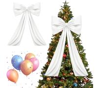 Cinta de raso Lazo Decoraciones de Fiesta Temática Lazo Enorme Cinta Decoración Grandes Lazos Colgante Lazo para Habitación de Niñas Nupcial