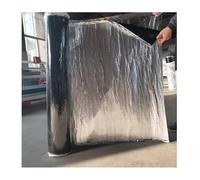 Cinta de reparación de aluminio para fugas de techo, cinta adhesiva de betún impermeable para tejas de asfalto, techo F y grietas (2 mm de grosor, 2,5 cm x 23 pies)