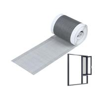 Cinta De Reparación De Pantallas - Kit De Parche De Malla De Fibra De Vidrio Autoadhesivo Para Pantallas De Puertas Y Ventanas | Rollo Adhesivo Fuerte Para Reparación De Desgarros, Protección Contra I