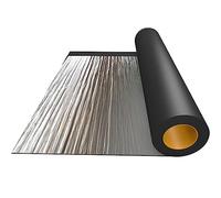 Cinta de reparación de techos Cinta de reparación de fugas Cinta de sellado autoadhesiva de betún, cinta de sellado de aluminio para grietas superficiales, aberturas de alféizares, tuberías rotas(1x6m