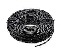 Cinta de riego por goteo, Manguera de microirrigación de PVC, aspersor de tubo de goteo de 1/4 pulgadas for invernadero de balcón y césped(5m (16.4ft))