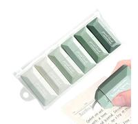 Cinta de rodillo de pegamento, suministros de manualidades de 6 piezas, dispensador de pegamento de doble cara, para escuela, oficina, hogar, diario, envoltura de niños, adultos, profesores, Navidad