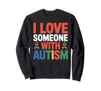 Cinta de Rompecabezas «Amo a Alguien con Autismo» Sudadera
