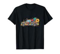 Cinta de rompecabezas de camión autismo Girasol Conciencia sobre el autismo Camiseta