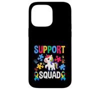Cinta de Rompecabezas Support Squad Unicorn para concientizar sobre el Autismo Carcasa para iPhone 14 Pro MAX