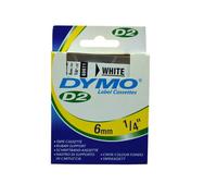 Cinta de rotular dymo lm d2 fondo 10m 6mm blanco (60611)