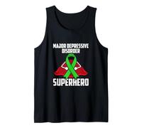 Cinta de Salud Mental de superhéroe para Trastorno depresivo Mayor Camiseta sin Mangas