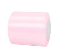 Cinta de Satén Ancho 100mm,Cinta Regalo Rosa,22m Seda Raso-Inta de Lazo,Cinta de Tela para Envolver regalos,Manualidades,Ramo de Novia,Globos,Cinta de Raso para Decoración de Recuerdos de Boda