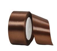 Cinta de Satén Ancho 40mm,Cinta Regalo Color Café,22m Seda Raso-Inta de Lazo,Cinta de Tela para Envolver regalos,Manualidades,Ramo de Novia,Globos,Cinta de Raso para Decoración de Recuerdos de Boda