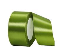 Cinta de Satén Ancho 40mm,Cinta Regalo Verde Militar,22m Seda Raso-Inta de Lazo,Cinta de Tela para Envolver regalos,Manualidades,Ramo de Novia,Cinta de Raso para Decoración de Recuerdos de Boda