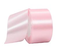Cinta de Satén Ancho 50mm,Cinta Regalo Rosa,22m Seda Raso-Inta de Lazo,Cinta de Tela para Envolver regalos,Manualidades,Ramo de Novia,Globos,Cinta de Raso para Decoración de Recuerdos de Boda
