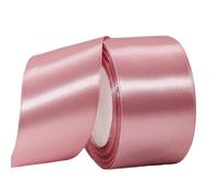 Cinta de Satén Ancho 50mm,Cinta Regalo Rosa Oscuro,22m Seda Raso-Inta de Lazo,Cinta de Tela para Envolver regalos,Manualidades,Ramo de Novia,Globos,Cinta de Raso para Decoración de Recuerdos de Boda