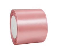 Cinta de Satén Ancho 75mm,Cinta Regalo Rosa Oscuro,22m Seda Raso-Inta de Lazo,Cinta de Tela para Envolver regalos,Manualidades,Ramo de Novia,Globos,Cinta de Raso para Decoración de Recuerdos de Boda