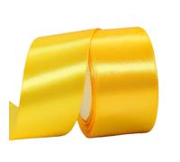 Cinta de satén de oro grande 40 mm x 22 m, cinta de oro para cumpleaños, decoración de boda, fiesta de Navidad, Halloween, embalaje de regalo, globos, nudos, ramo, bricolaje, arte, costura