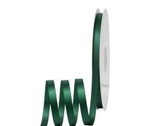 Cinta de Satén Fino 6mm,Cinta Regalo Verde Oscuro,92m Seda Raso-Inta de Lazo,Cinta de Tela para Envolver regalos,Manualidades,Ramo de Novia,Globos,Cinta de Raso para Decoración de Recuerdos de Boda