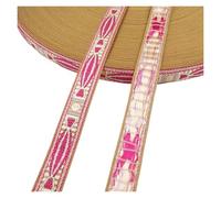 Cinta de seda 3 yardas, 10-20 mm, estilo retro, de Jacquard, grosor sustancial, for bolsos, cinturones, cintas for coser ropa, collares for caballos o mascotas grandes para Decoración(15MM 3YARDS 11)