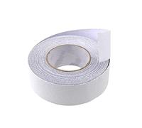 Cinta de seguridad antideslizante, cinta de precaución de peligro de 50 mm x 5 m, cinta abrasiva de agarre fuerte para escaleras de pasarela interiores y exteriores, escalones (transparente)