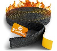 Cinta de sellado autoadhesiva ignífuga en diferentes variantes, fabricada en Alemania, 20 mm x 2 mm