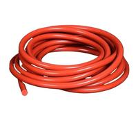 Cinta de sellado de espuma, 1 unidad de tubo redondo sólido silicona roja 10 m, mm,5, 0,8, 2, 3, junta goma resistente a altas temperaturas(Dia 2mm)