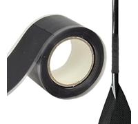 Cinta de silicona - cintta selladora | Banda de silicona autofundible | selladora sin residuos para reparación de tuberías con fugas de plomería, impermeable, resistente al calor, negra, 1 rollo,